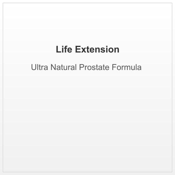 Life Extension Ultra Natural Prostate