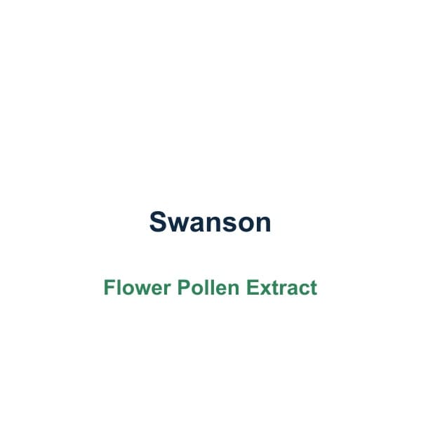 Swanson Flower Pollen Extract
