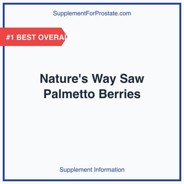 Nature's Way Saw Palmetto Berries