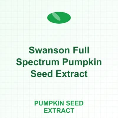 Swanson Full Spectrum Pumpkin Seed Extract