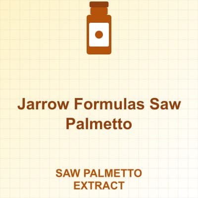 Jarrow Formulas Saw Palmetto