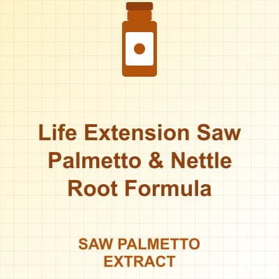 Life Extension Saw Palmetto/Nettle Root Formula
