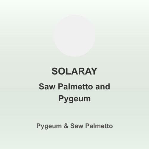 SOLARAY Saw Palmetto and Pygeum